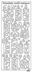 0294k - Candles - Elizabeth Craft Designs Stickers