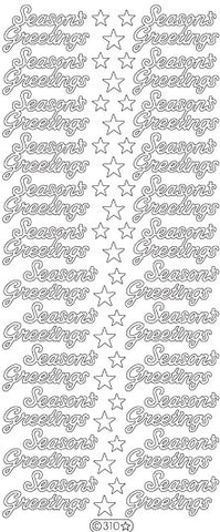 0310 - Season's Greetings - Starform Stickers