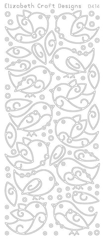 0414 - Birds - Elizabeth Craft Designs Stickers