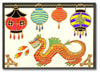 1161 - Oriental Lanterns - Starform Stickers