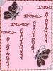 1179 - Butterflies - Starform Stickers