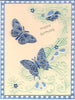0818 - Butterflies - silver pearl - Starform Stickers