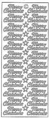 0351 - Merry Christmas - Starform Stickers