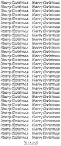0360 - Merry Christmas - Starform Stickers