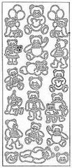 0805 - Teddy Bears - Starform Stickers