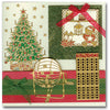 0951 - Santa, Fireplace, Tree - Starform Stickers