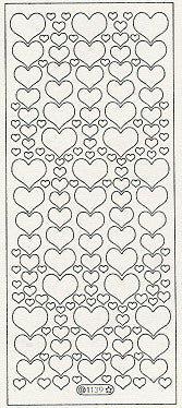 1139 - Hearts - Starform Stickers