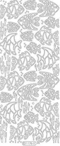 1176 - Fish - Starform Stickers