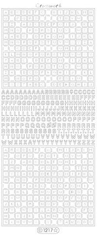 1217 - Crosswords - Starform Stickers