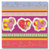 1182 - Butterfly/Heart border - Starform Stickers