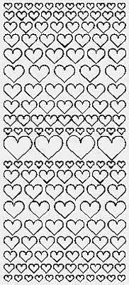 7500 - Hearts - JeJe Stickers