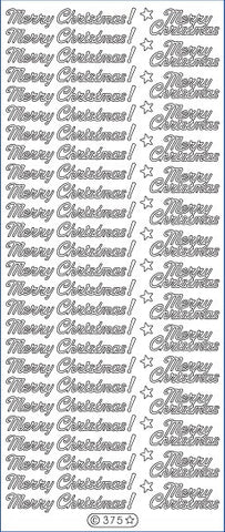 0375 - Merry Christmas - Starform Stickers