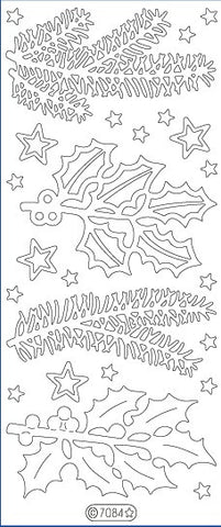 7084 - Holiday Branches - Starform Stickers