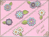 1113 - Flowers/Leaves - Starform Stickers