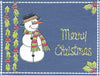 1229 - Snowmen & Trees - Elizabeth Craft Designs Stickers