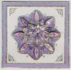1340 - 3D Ice Medallion - silver holographic - JeJe Stickers