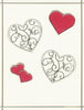 1178 - Hearts - Starform Stickers