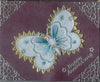 3192gp - Butterflies - gold pearl - Starform Stickers