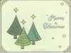 1952 - Christmas Trees - Elizabeth Craft Designs Stickers