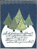 1952 - Christmas Trees - Elizabeth Craft Designs Stickers