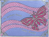 3710 - 4 Large Butterflies - JeJe Stickers