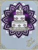 194822j - Wedding Cake/Flowers - gold pearl - JeJe Stickers