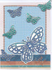 3710 - 4 Large Butterflies - JeJe Stickers