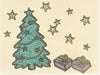 3216 - Christmas Trees - Starform Stickers