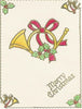 4490 - Christmas Horns/Holly - JeJe Stickers