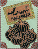 264300j - Happy Halloween - gold - JeJe Stickers