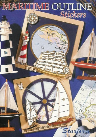 Maritime Outline Stickers book